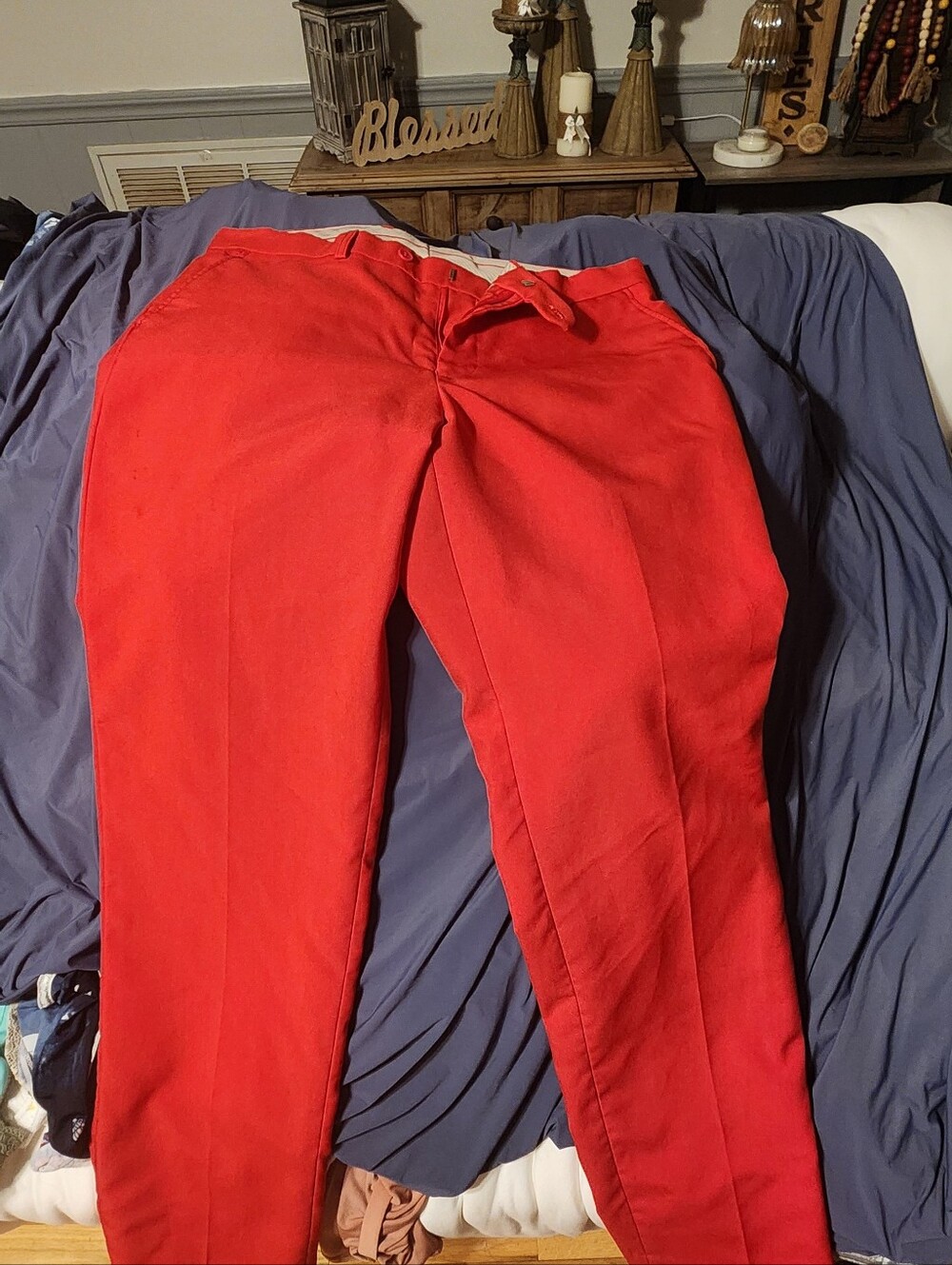 OppoSuits Bold Red Men's Dress Pants
